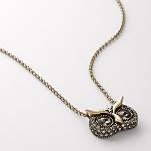 Fossil Owl Necklace